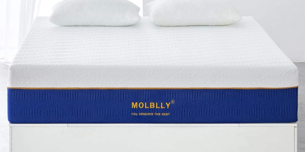 molblly gel memory foam mattress reviews